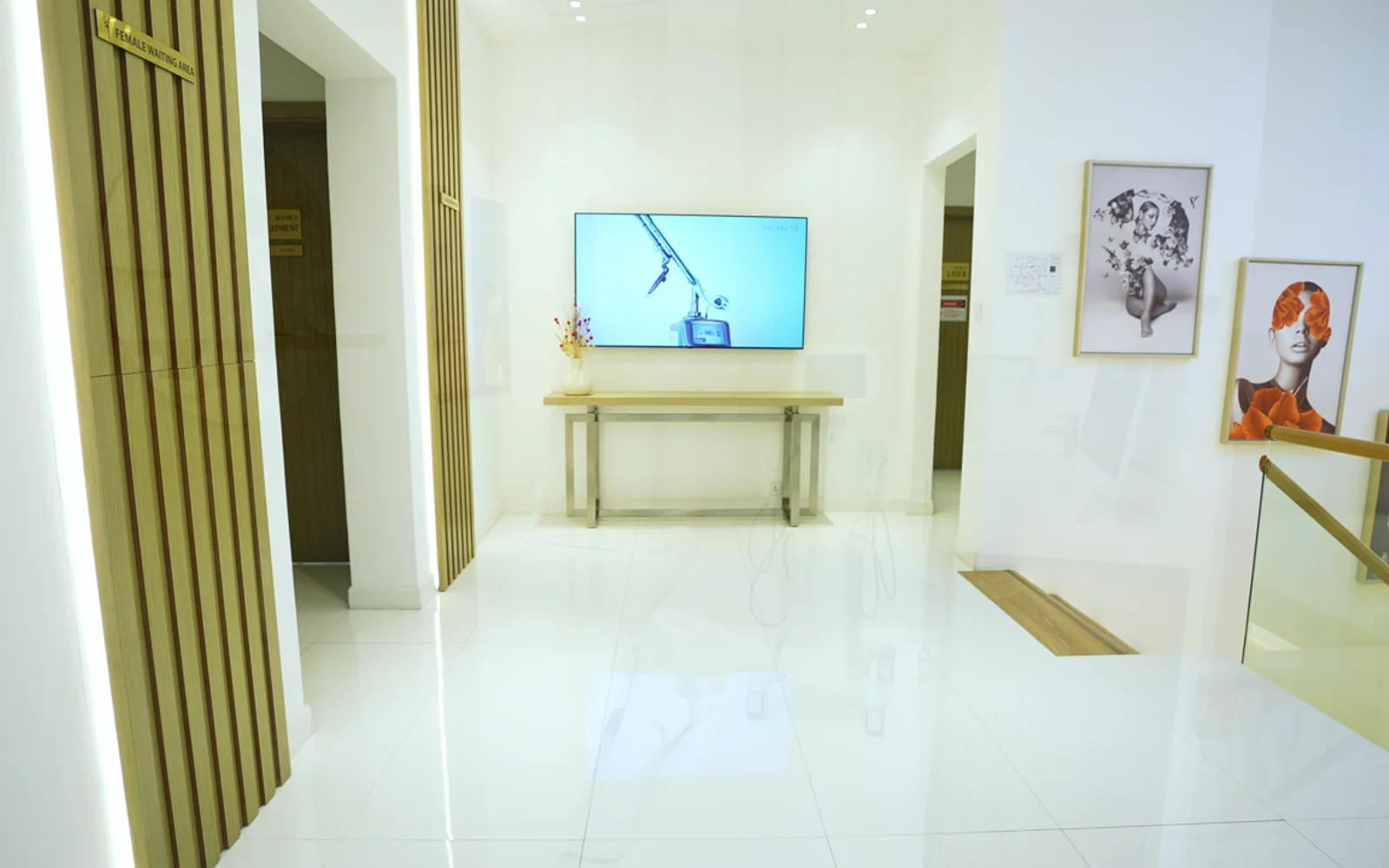 Wellness treatment room